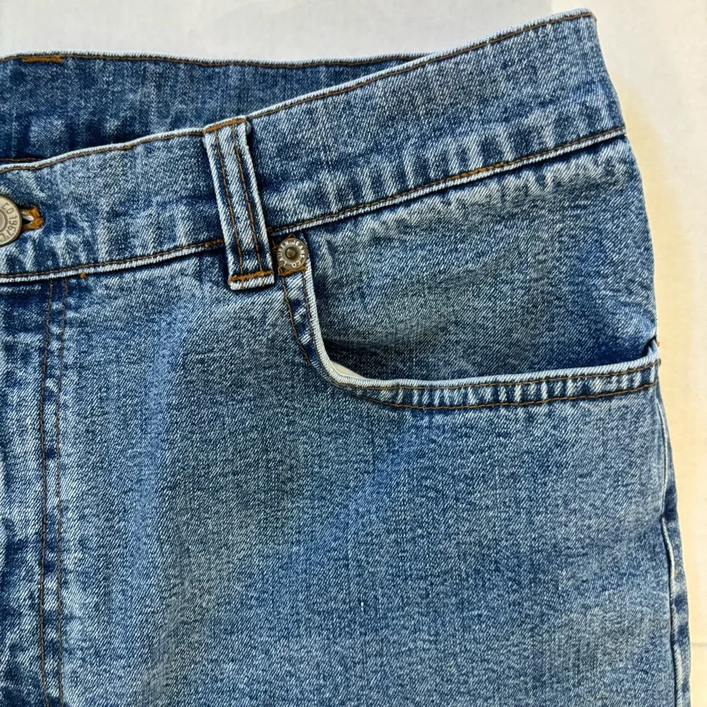 Lauren Jean co. Ralph Lauren Vtg‎ Sz 10 blue denim Jean 5 pocket straight leg